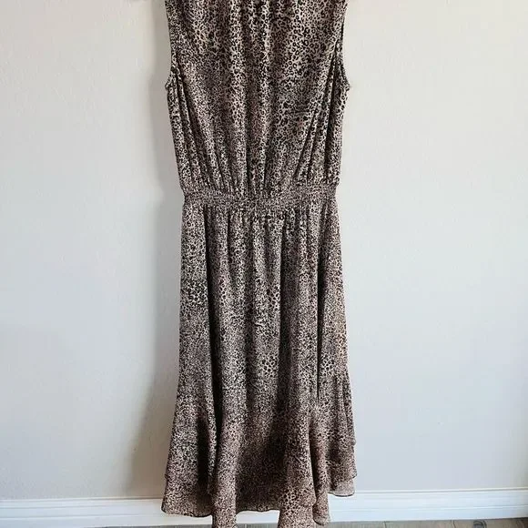 1 State Women’s Sleeveless Leopard High Low Dress Size S - Picture 9 of 9